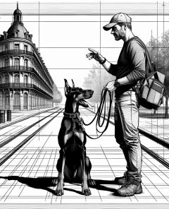 ai-dog-training-scene