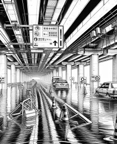 ai-flooded-road-traffic