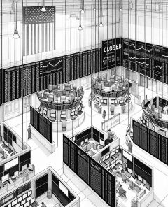ai-frankfurt-stock-exchange-closed
