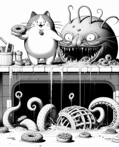 ai-garfield-donuts-kraken