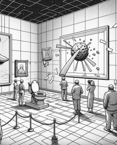 ai-maurizio-cattelan-art