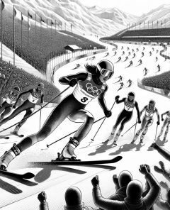ai-olympic-skiing-gold