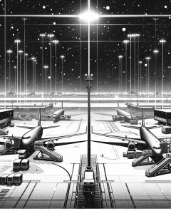 ai-snowy-airport-night