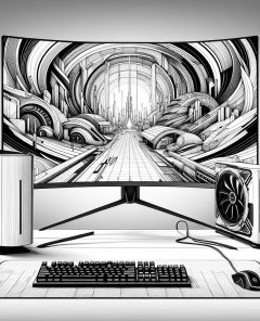 ai-curved-gaming-monitor
