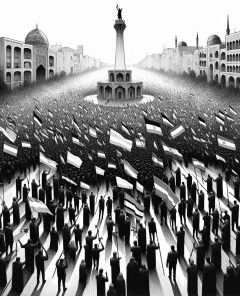 ai-demonstration-germany-iran
