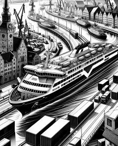 ai-dfds-ferry-logistics