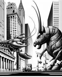 ai-hummer-statue-wall-street