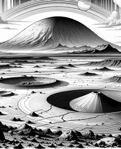 ai-mars-crater-landscape