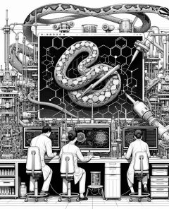 ai-python-blood-molecule
