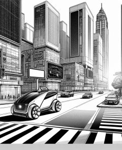ai-robotaxi-urban-street