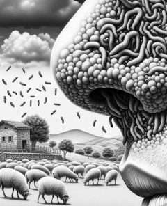ai-sheep-bot-fly-infestation