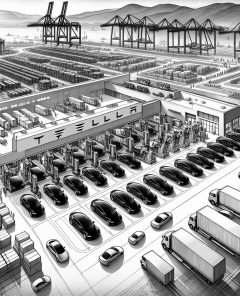 ai-tesla-export-logistics