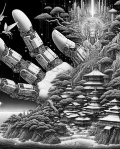 ai-black-white-simulation