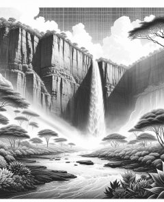 ai-blue-nile-falls