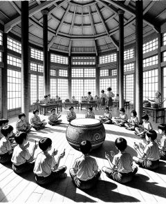 ai-drum-circle-children