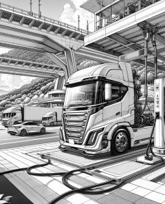 ai-electric-truck-logistics