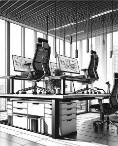 ai-ergonomic-desk-office