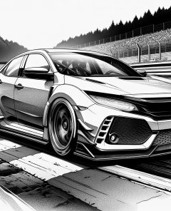 ai-honda-civic-type-r-nuerburgring