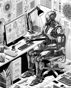 ai-humanoid-robot-office