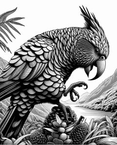 ai-kea-parrot-combat-technique