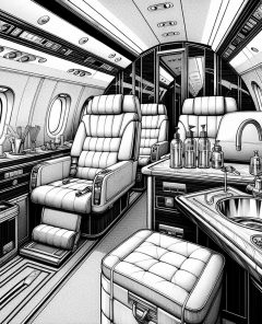 ai-luxury-jet-gold-details