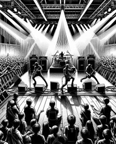ai-punk-rock-band-stage