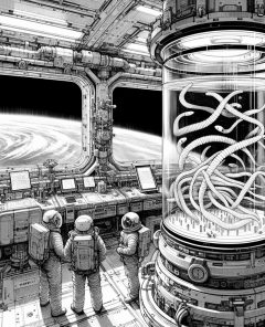 ai-space-worms-iss