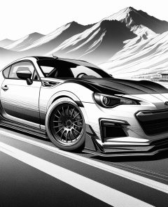 ai-subaru-brz-sportscar