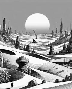 ai-white-desert