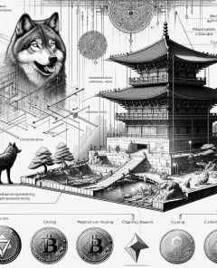 entlaufener-wolf-suedkorea-kryptowaehrung