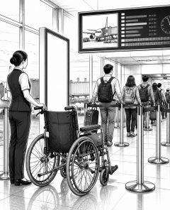 ai-airport-wheelchair-assistance-queue