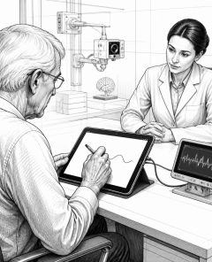 ai-brain-handwriting-tablet