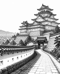 ai-burg-himeji-weisser-reiher