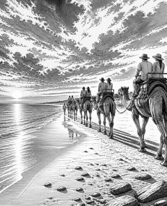 ai-cable-beach-sunset