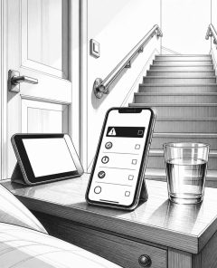 ai-care-coordination-parkinson-stairs