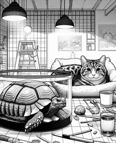 ai-cat-tortoise-friendship
