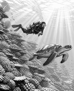 ai-cozumel-reef-underwater-diver