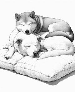 ai-dog-sleeping-pillow