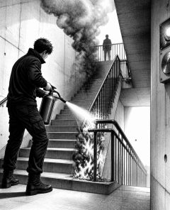 ai-donauwoerth-hochhaus-brand-stairwell-extinguisher