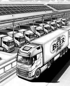 ai-electric-trucks-beer-delivery