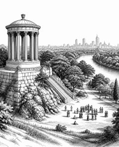 ai-englischer-garten-monopteros-muenchen