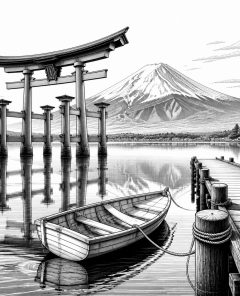 ai-hakone-ashi-torii-fuji