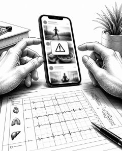 ai-health-misinformation-perimenopause-smartphone