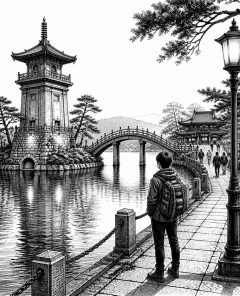 ai-hoan-kiem-see-hanoi-turtle-tower
