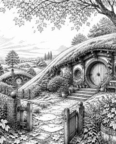 ai-hobbiton-autumn