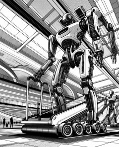 ai-humanoid-robots-airport