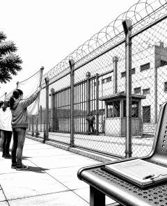 ai-ice-protest-newark-fence