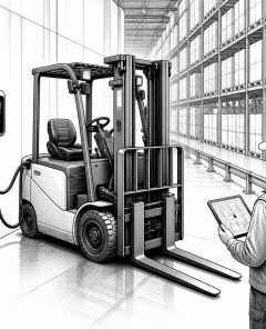 ai-jungheinrich-intralogistics-forklift-battery-service