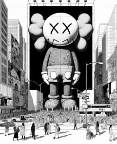 ai-kaws-street-art