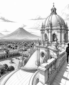 ai-leon-cathedral-unesco-roof-panorama